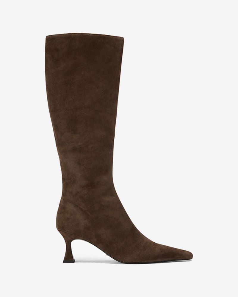 Tony Bianco Jaq Espresso Suede