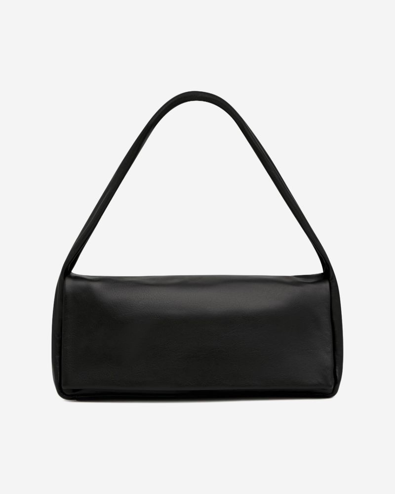 St Agni Soft Slim Satchel - Black