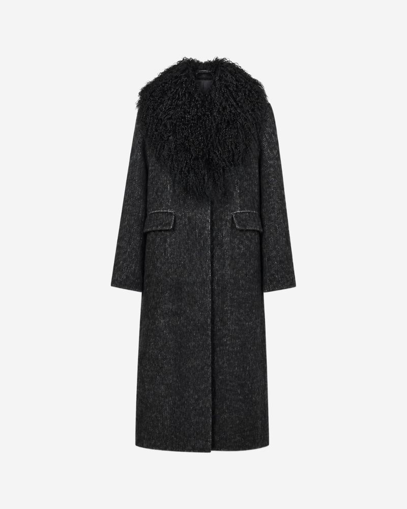 Hansen + Gretel Valerie Coat Charcoal